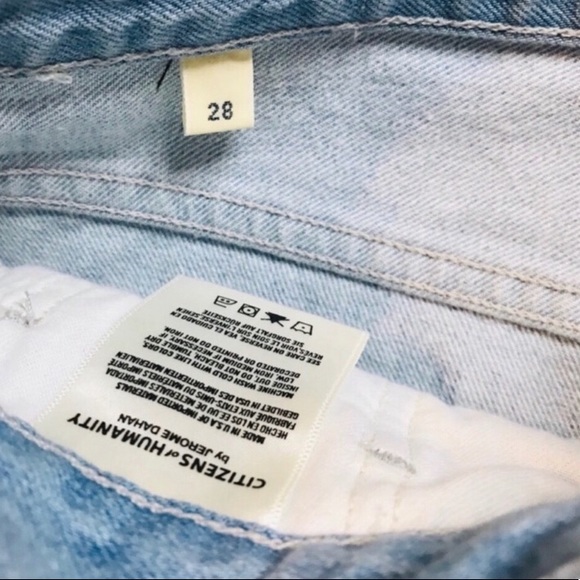 Tulip Cut Citizens of Humanity Jeans - Picture 4 of 5